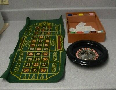 Portable roulette wheel bearings